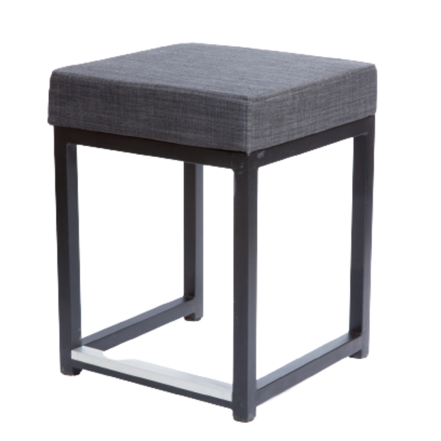 Kubo kruk laag - Zwart/antraciet