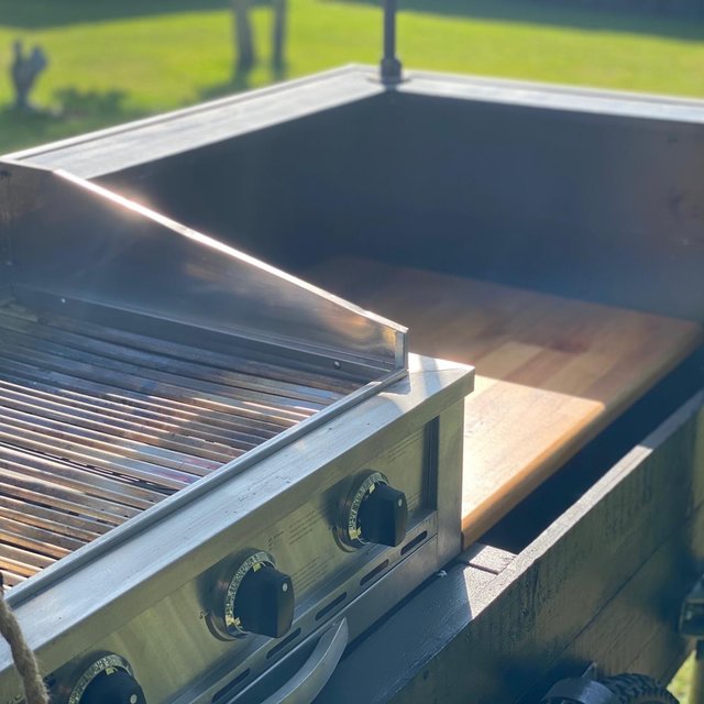 Braaifiets met dakje Braaifiets met dakje