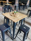 Barkruk Tolix - Zwart