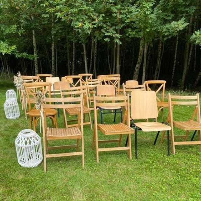 Klapstoel vintage - Hout