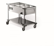 Bain marie serveerwagen