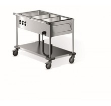 Bain marie serveerwagen