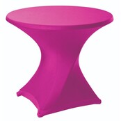 Klaptafelrok stretch dsn. 85cm - Roze