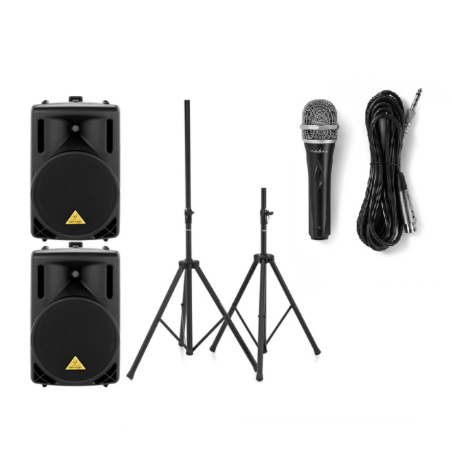 Presentatieset incl. bedrade microfoon