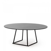 Dinertafel Linea dsn 160cm - zwart black stone