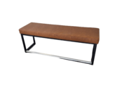 Kubo bank onderstel - Zwart/vintage leder cognac