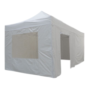 Partytent easy-up 6x3m - Ecru/grijs