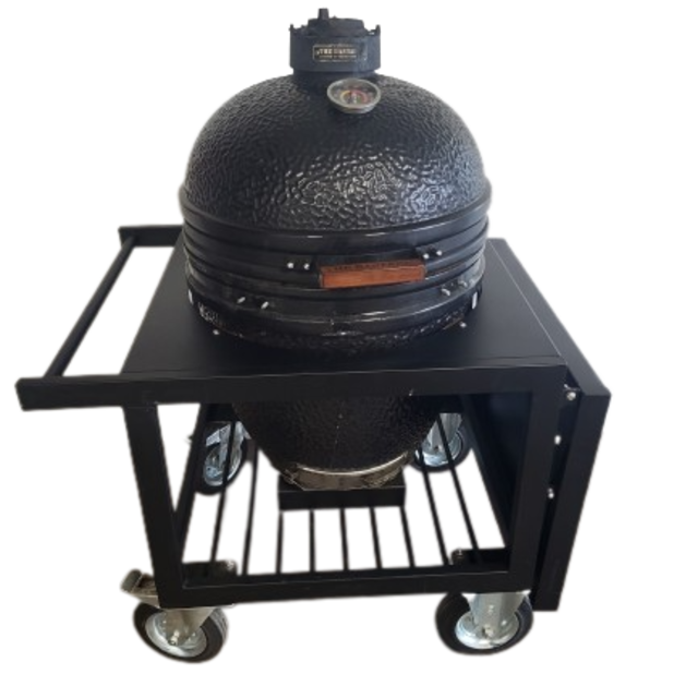 Houtskoolbarbecue Black bastard inclusief frame