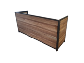 Barombouw staal bankirai hout