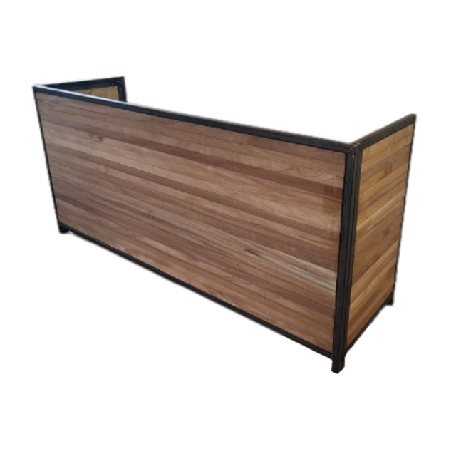 Barombouw staal bankirai hout