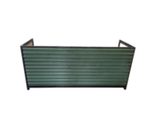 Barombouw staal golfplaten groen Barombouw staal golfplaten groen