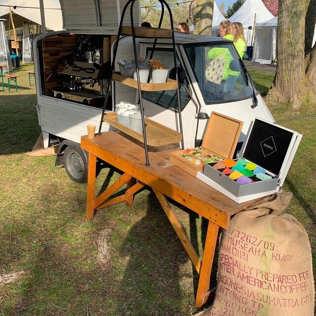 Piaggio foodtruck - Koffie & thee arrangement