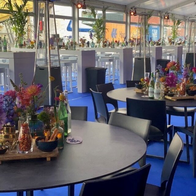 Dinertafel Linea dsn 160cm - zwart black stone