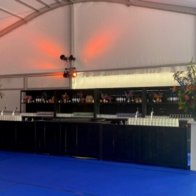 Uitgiftebar - Staal zwart