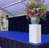 Sterrendoek 800x400cm - Zwart