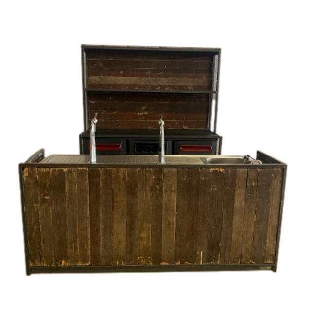 Barset - Staal old wood