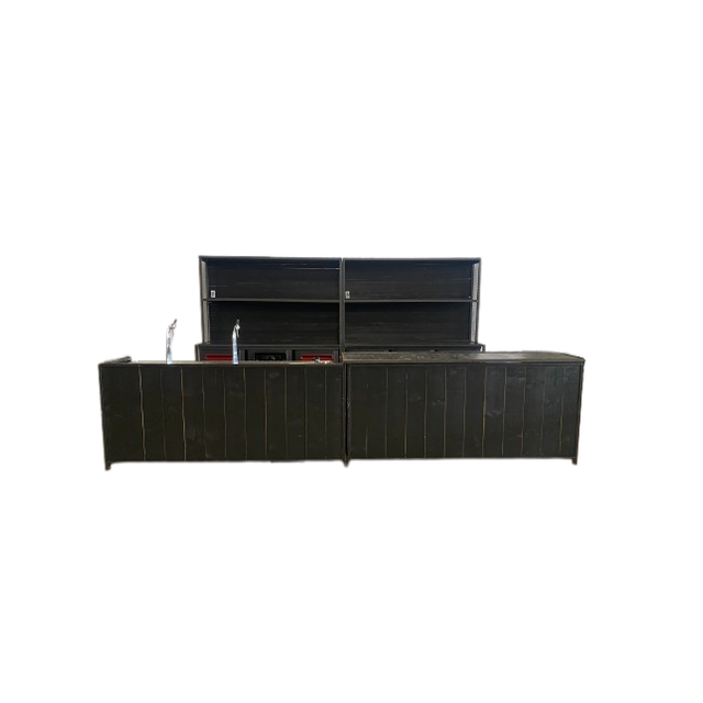 Dubbele barset - Staal zwart Dubbele barset - Staal zwart