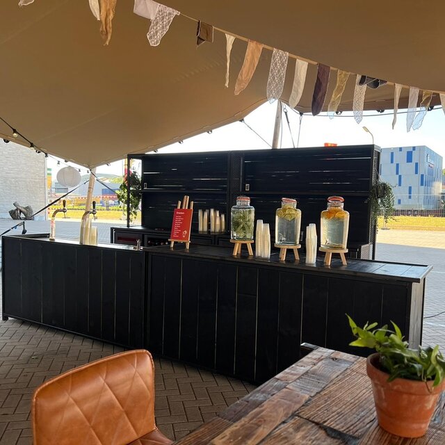 Dubbele barset - Staal zwart Dubbele barset - Staal zwart