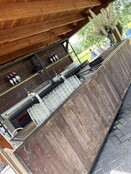 Dubbele barset - Staal old wood