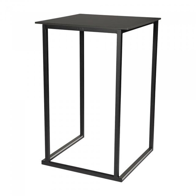 Kubo statafel 70x70cm - Zwart