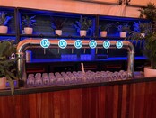 Bar industrieel - Staal bankirai Bar industrieel - Staal bankirai