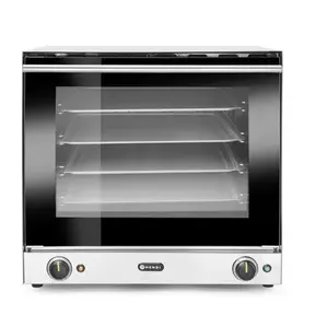 Heteluchtoven 4-laags  - Rvs