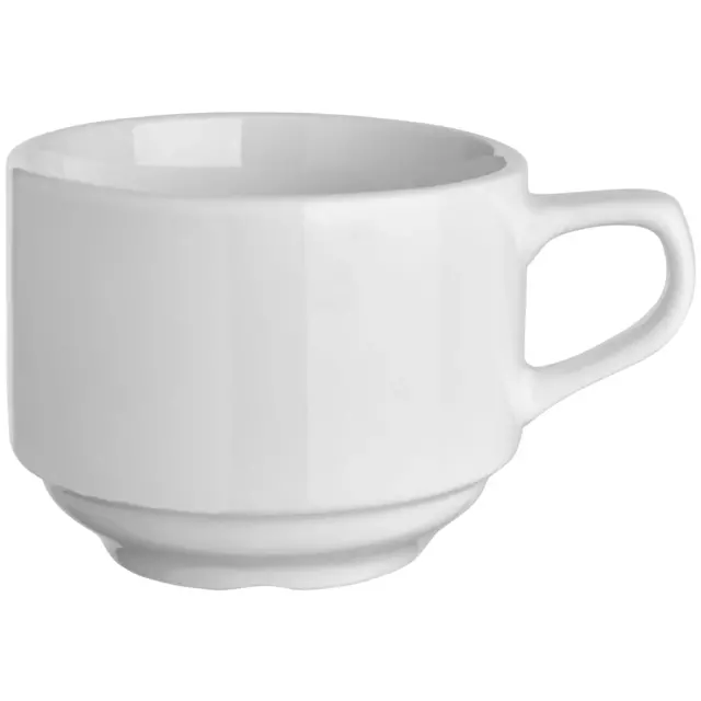 Koffiekop 19cl incl. schotel- Wit