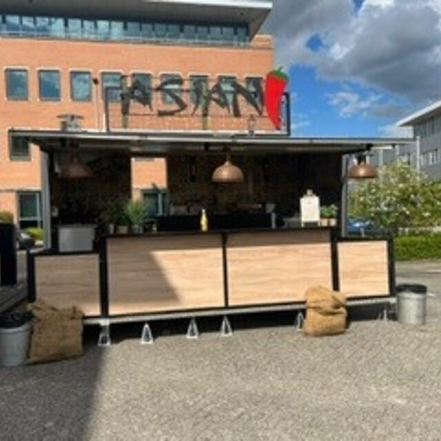 Asian rollende keuken foodtruck - Duurzaam Aziatisch streetfoodmenu