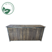 Uitgiftebar - Staal old wood