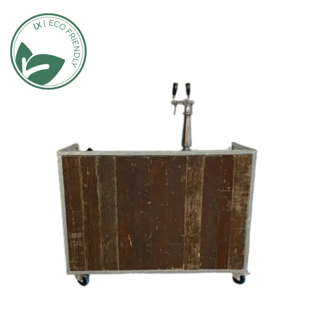 Bar - Staal old wood