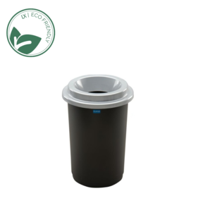 Afvalbak 50L - Zilver