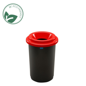 Afvalbak 50L - Rood