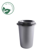 Afvalbak 50L - Zwart