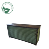 Uitgiftebar - Staal golfplaten groen