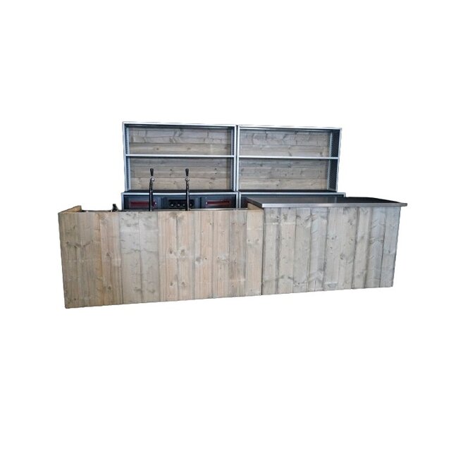 Dubbele barset - Steigerhout