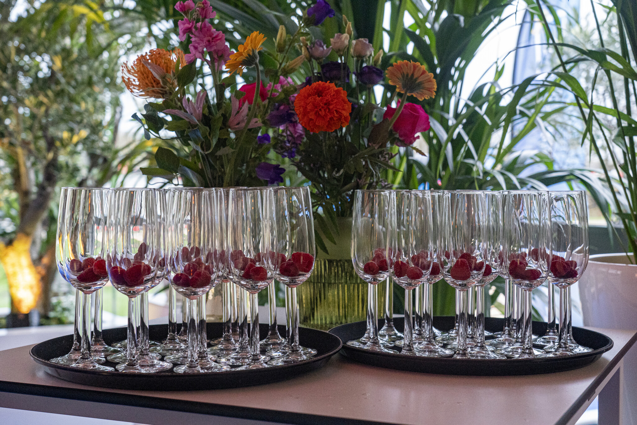 Welkomstdrankjes en hapjes voor een gastvrij begin van uw evenement