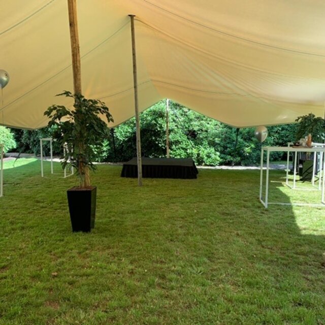 Stretchtent 7x14m - Zand