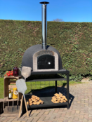 Italian piaggio foodtruck - pinsa menu