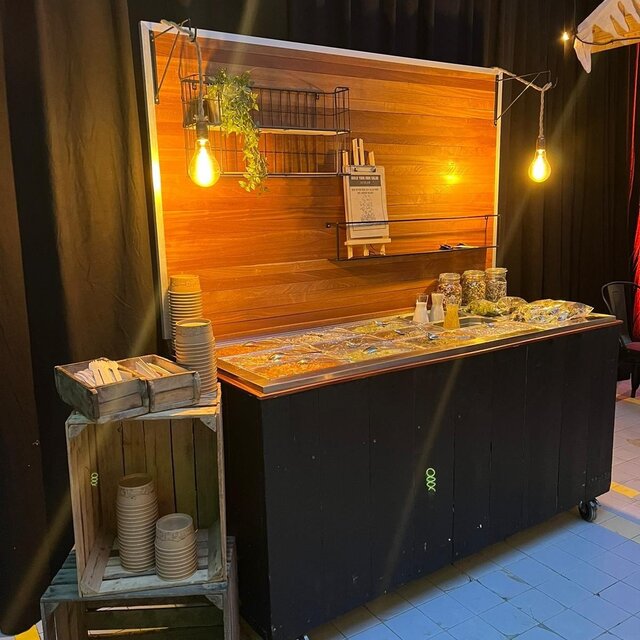 Saladebar Proteïne arrangement