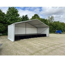 Podiumtent 10x5m - Wit