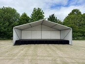 Podiumtent 10x5m - Wit
