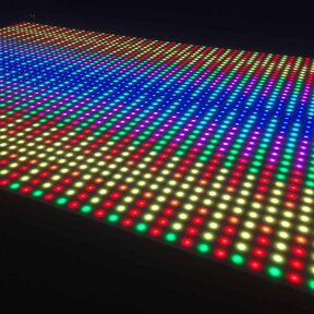 Pixel led vloer