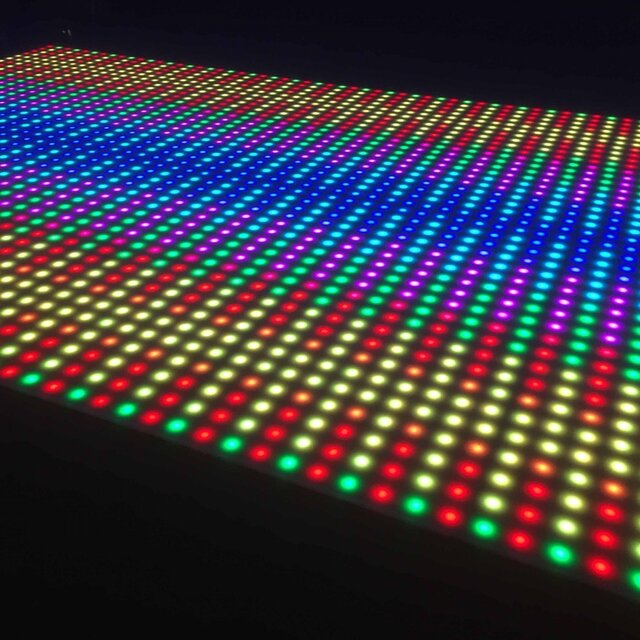 Pixel led vloer