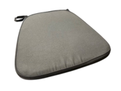 Kussen met klittenband - zwart