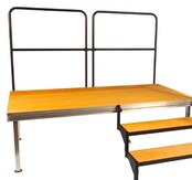 Podiumhek 100x200cm  - t.b.v. podiumdeel superlight