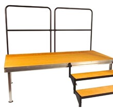 Podiumhek 100x100cm  - t.b.v. podiumdeel superlight