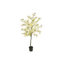 Kunstboom bougainvillea wit - 150cm