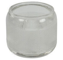 Waxinehouder - helder glas