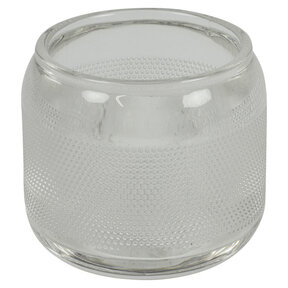 Waxinehouder - helder glas