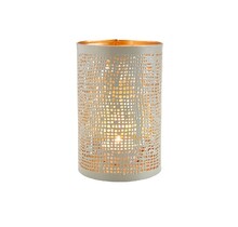 Waxinehouder - grijs taupe